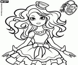 malvorlagen Madeline Hatter, Ever After High ausmalbilder