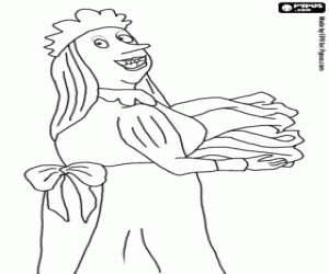 malvorlagen Die Magd des Palastes ausmalbilder