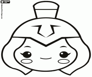 malvorlagen Maske der Göttin Athene ausmalbilder