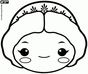 malvorlagen Maske der Juno, Maske der Hera ausmalbilder