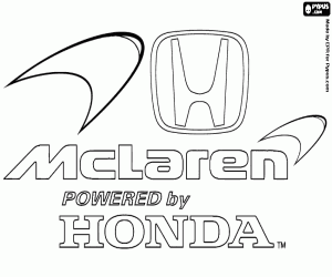 malvorlagen McLaren-Honda-logo ausmalbilder
