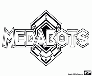 malvorlagen Medabots logo ausmalbilder