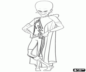 malvorlagen Megamind ausmalbilder