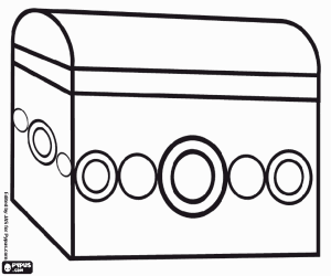 malvorlagen Melchior ist Geschenk, eine kleine Schachtel mit gold ausmalbilder