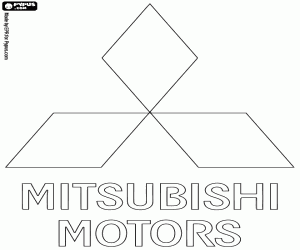 malvorlagen Mitsubishi Motors-logo ausmalbilder