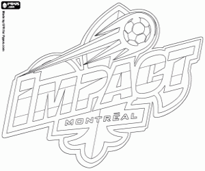 malvorlagen Montreal Impact emblem ausmalbilder