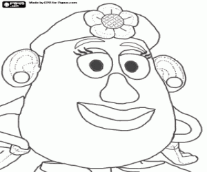malvorlagen Mrs. Potato Head ausmalbilder