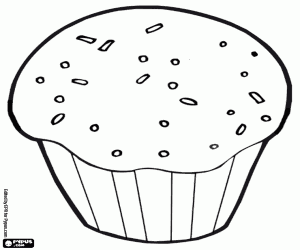 malvorlagen Muffin ausmalbilder
