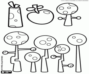 malvorlagen Der musikalische Planet Jammbo ausmalbilder