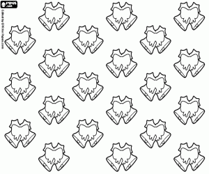 malvorlagen Muster mit Weihnachtsglocken ausmalbilder