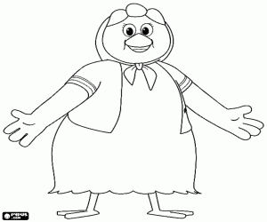 malvorlagen Die Mutter von Calimero, Cesira ausmalbilder