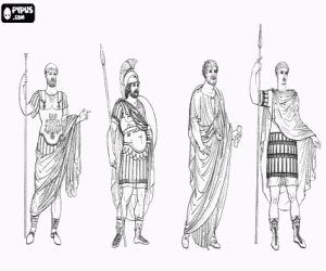 malvorlagen Männer des römischen Reiches ausmalbilder