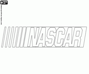 malvorlagen NASCAR-emblem ausmalbilder