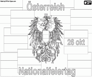 malvorlagen Nationalfeiertag in Österreich ausmalbilder