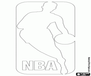 malvorlagen NBA-logo ausmalbilder