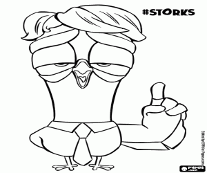 malvorlagen Die neugierige Taube Toady ausmalbilder