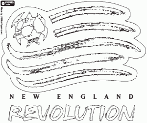 malvorlagen New England Revolution emblem ausmalbilder