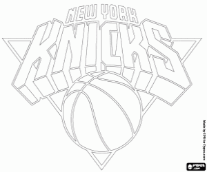 malvorlagen New York Knicks-emblem ausmalbilder