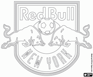 malvorlagen New York Red Bulls emblem ausmalbilder