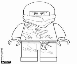 malvorlagen Ein Ninja-Krieger, Lego Ninjago ausmalbilder