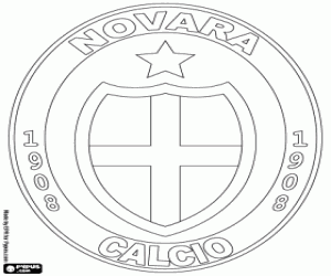 malvorlagen Novara Calcio-emblem ausmalbilder