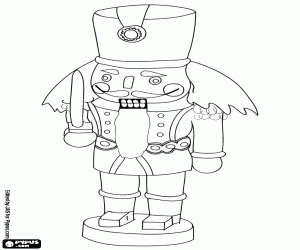 malvorlagen Nussknacker, Weihnachtsdekoration ausmalbilder