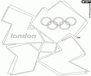 malvorlagen Olympischen Spiele 2012 London Logo ausmalbilder