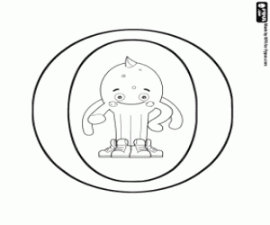 malvorlagen Omicron, griechisch Buchstabe Pypus ausmalbilder