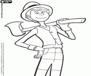 malvorlagen Once-Ler mit der Axt, Lorax ausmalbilder