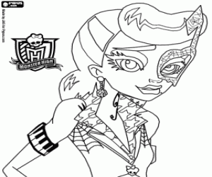 malvorlagen Operetta, Monster High Charakter ausmalbilder