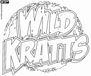malvorlagen Original-Logo von Wild Kratts ausmalbilder
