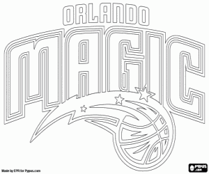 malvorlagen Orlando Magic logo ausmalbilder