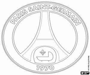 malvorlagen Paris Saint-Germain-emblem ausmalbilder