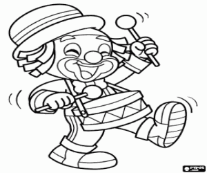 malvorlagen Patatá mit einer Trommel ausmalbilder