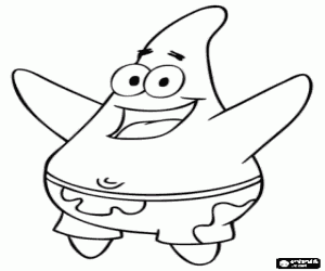 malvorlagen Patrick Star, SpongeBob Freund ausmalbilder