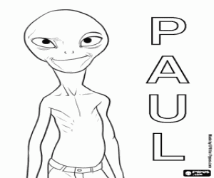 malvorlagen Paul der Alien ausmalbilder