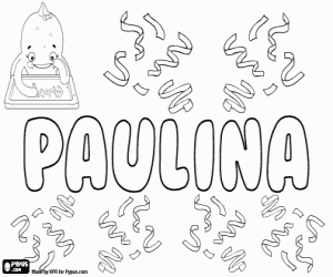 malvorlagen Paulina, Paula-Variante ausmalbilder