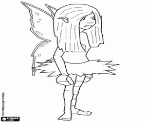 malvorlagen Pesticide, Fee des Muddle Earth ausmalbilder