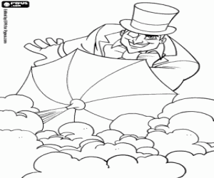 malvorlagen Der Pinguin, DC Comics Superschurken ausmalbilder