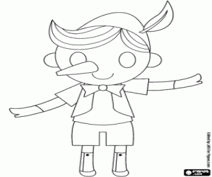 malvorlagen Pinocchio, die hölzerne marionette ausmalbilder