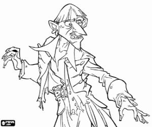 malvorlagen Die Piraten der Karibik, Ragetti ausmalbilder