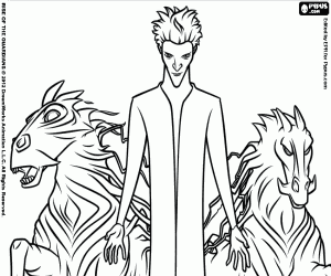 malvorlagen Pitch und die Pferde, detail ausmalbilder