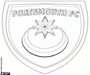 malvorlagen Portsmouth FC-logo ausmalbilder