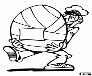 malvorlagen Der Postbote und Osterei ausmalbilder