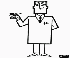 malvorlagen Professor Utonium, Powerpuff Girls ausmalbilder