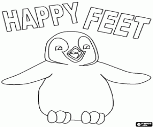 malvorlagen Der Protagonist von Happy Feet ausmalbilder