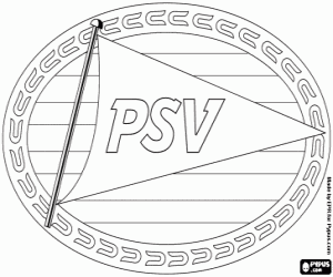 malvorlagen PSV Eindhoven-logo ausmalbilder