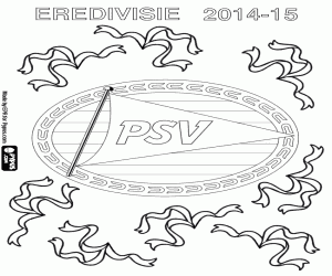malvorlagen PSV Eindhoven, meister 2014-2015 ausmalbilder