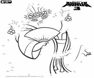 malvorlagen Die Punkte verbinden auf Mei Mei ausmalbilder