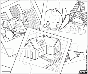 malvorlagen Puzzle mit den Reisen von Pypus ausmalbilder